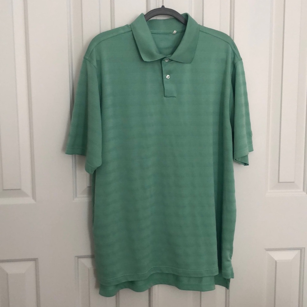 Green Adidas Golf Shirt